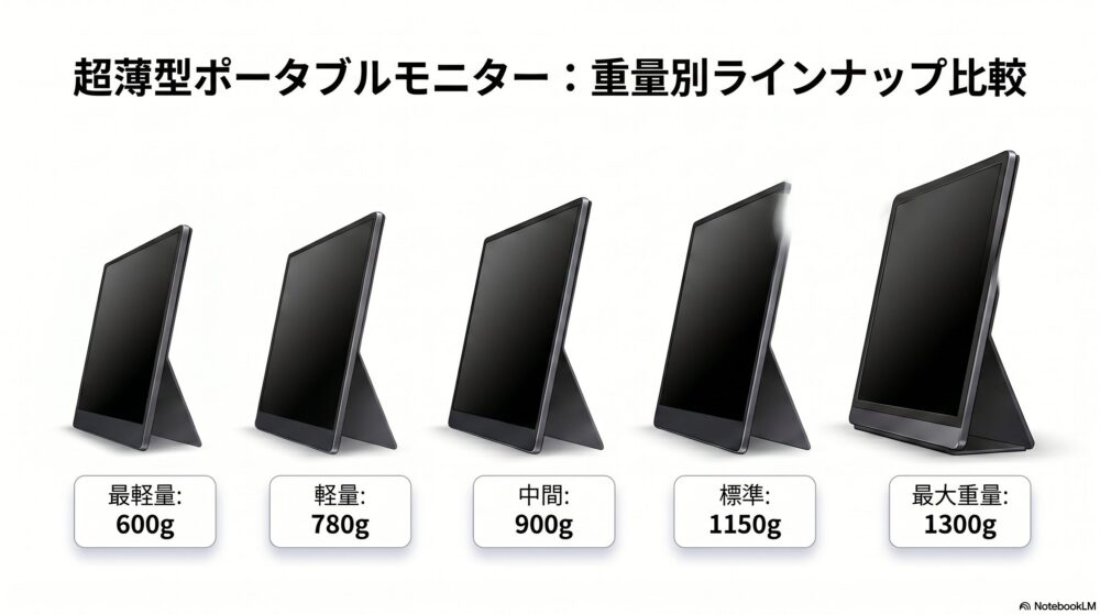 軽量モバイルモニターのまとめ・選び方ガイド