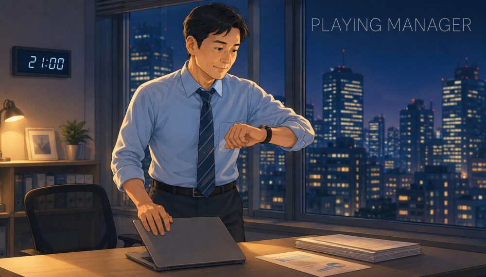 部下なし管理職の残業を減らす5つの方法｜プレマネ時間術